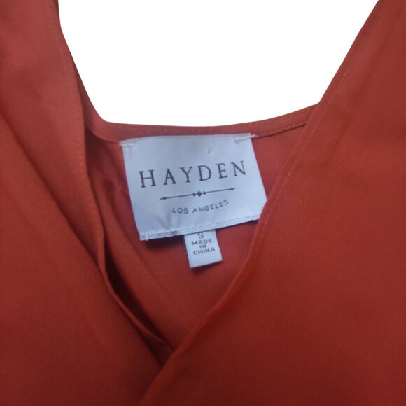 Hayden Los Angeles Ruffle Trim Wrap Dress - Picture 3 of 10